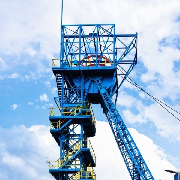 Slack rope detection device for winders and shaft sinking equipment