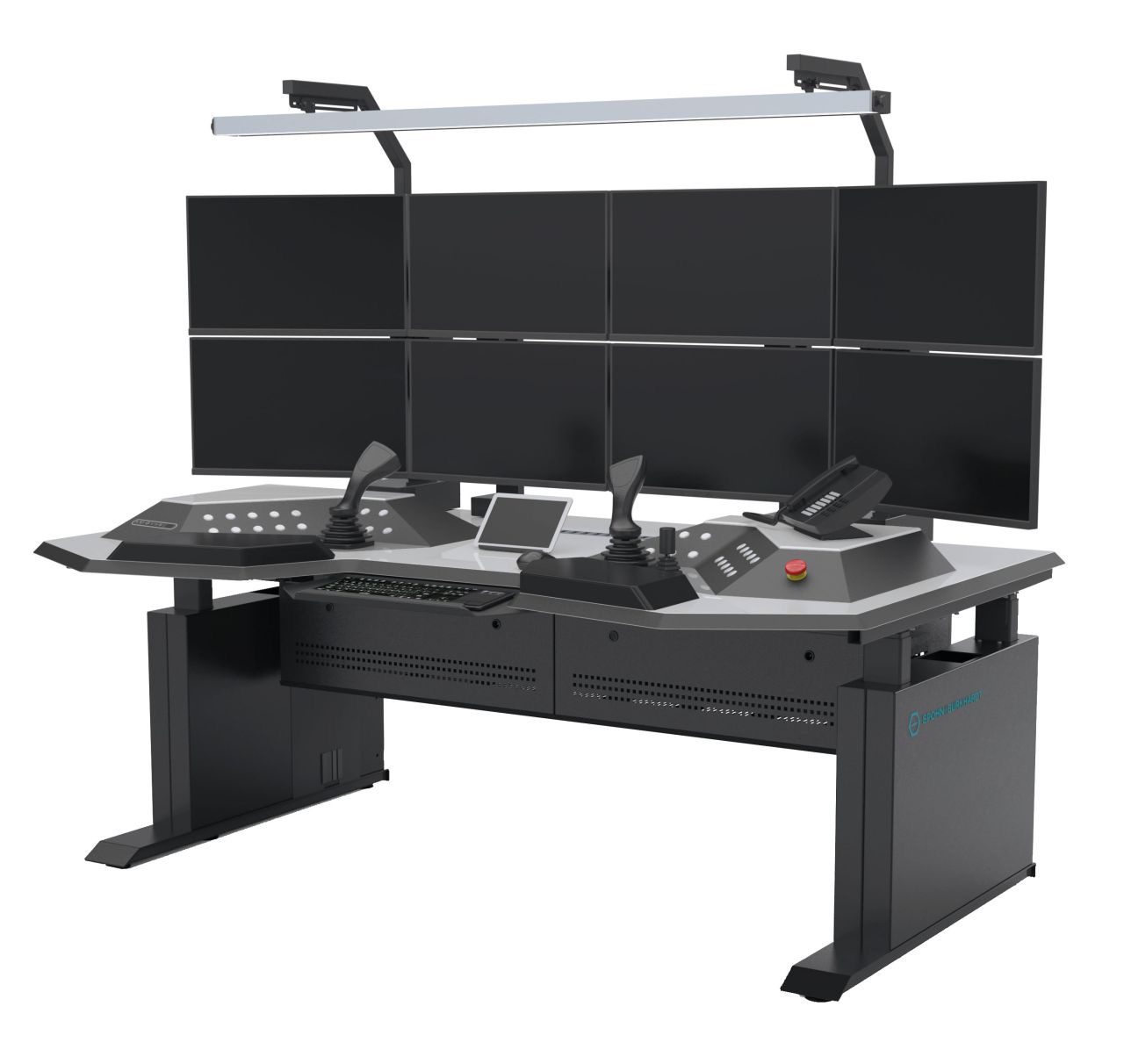 Remote operator consoles and Control Desks Leveltec